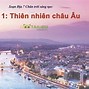 Kể Tên 3 Con Sông Ở Châu Âu